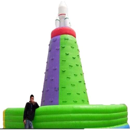 Hot selling Giant inflatable climbing wall with factory price