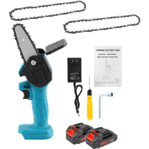 Professional Mini Pruning Saw Electric Chainsaws Cordless Garden Tree Logging Saw For Fruit Tree Wood Cutting Garden Trimming