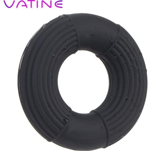 VATINE Delay Ejaculation Lasting Male Masturbator Penis Trainer Cock Ring Penis Rings Adult Sex Toys for Men