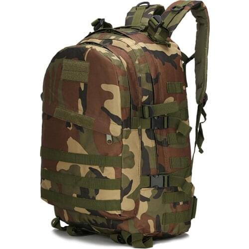 40l Waterproof Climbing Bag Men Tactical Backpacks Molle System Sports Outdoor Camping Hunting Bag Pack 3D Soft Bags Rucksack