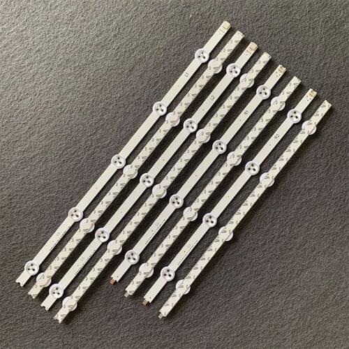 100% New 8pcs/Kit LED strip for PHI LIPS TV 42PFT6309 42PFH6309 88 LC420DUE PG F1 6916L 1455B 1456B 42 V14 DRT Rev0.0 1 L1 Type