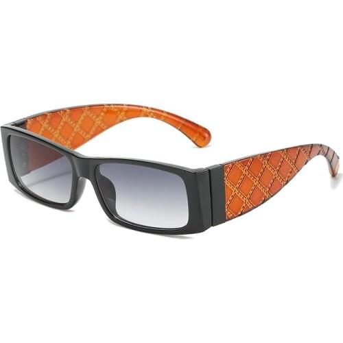 Luxury Brand Designer Small Frame Square Sunglasses Women For Men Fashion Vintage Popular Travel Rectangle Sun Glasses Shades