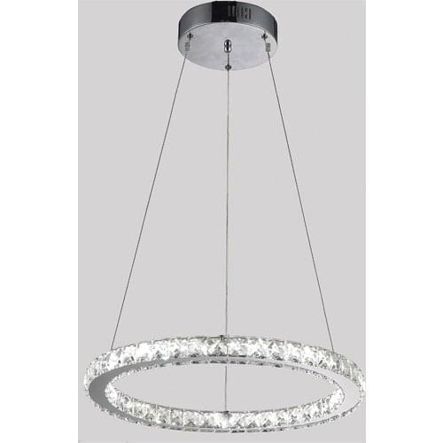 Modern K9 crystal LED chandelier lights home lighting chrome lustre chandeliers ceiling pendant fixtures for living room