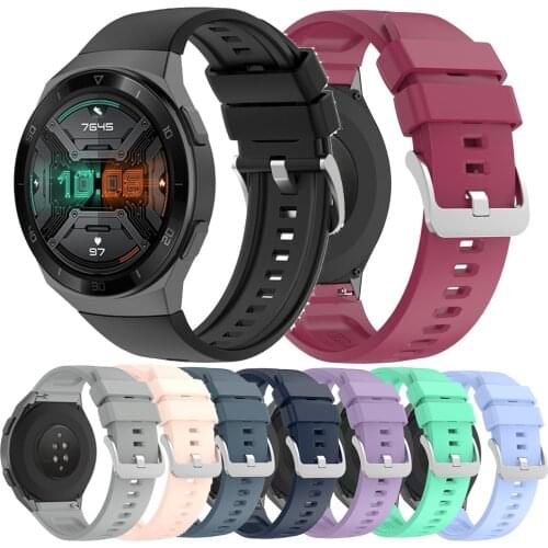 Sport Silicone Watch Strap For Huawei watch GT 2e GT2e original Smartwatch band Replacement Wristband Accessories Bracelet belt