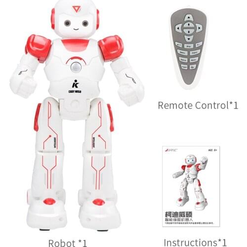 JJRC R12 Patrol Song&Dance LED Smart Robot With Intelligent Toy Birthday Gift for Children VS JJRC R2 R8 R9