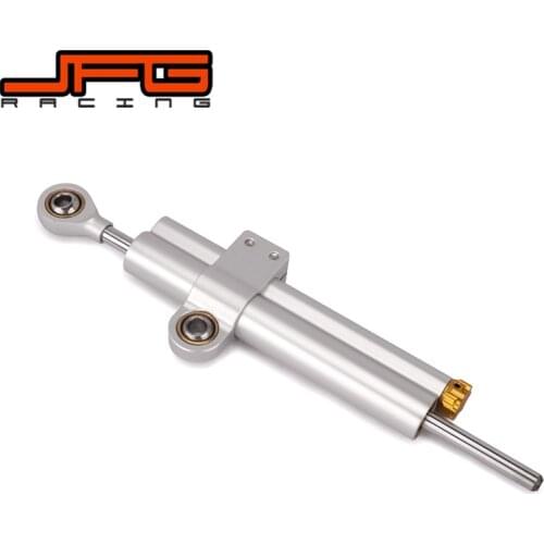 Motorcycle Universal Adjustable Steering Glossy Smooth Damper Stabilizer Linear For KTM HONDA YAMAHA SUZUKI Street Dirt Bike
