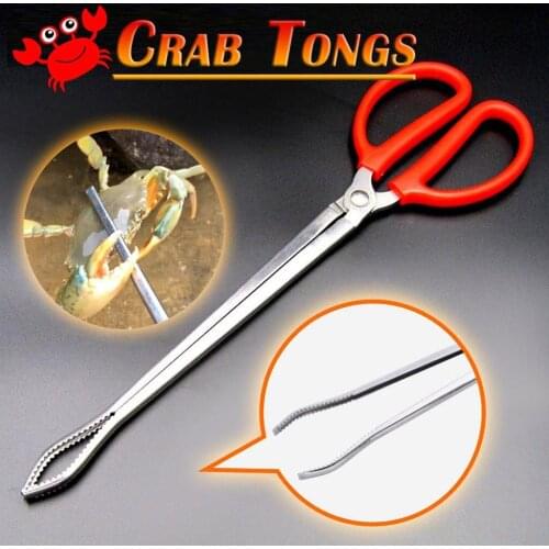 Reinforced Multi-function Clip Anti-slip Tool Clip Sea Crab Artifact Crab Tongs Catch Tool Kitchen Accessories