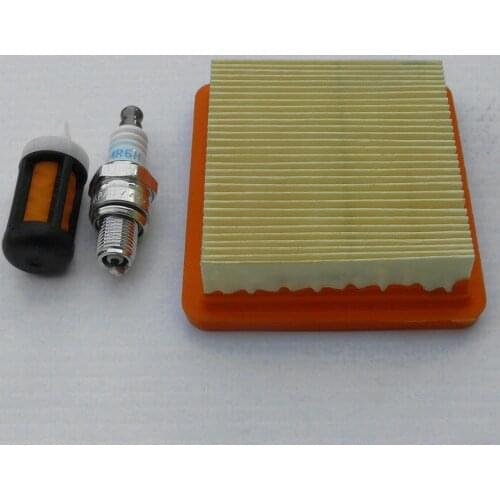 1 Set Air Filter Fuel For Stihl 131 KM131R Air Fuel Filter 4180 141 0300 CMR 6H Spark Plug Service Kit Solid Durable Tool Parts