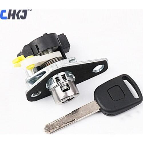 CHKJ Rear Tailgate Trunk Luggage Lid Latch Lock Assy For Trunk Lid for 06-11 Honda Civic Car Trunk Lock Cylinder with Key
