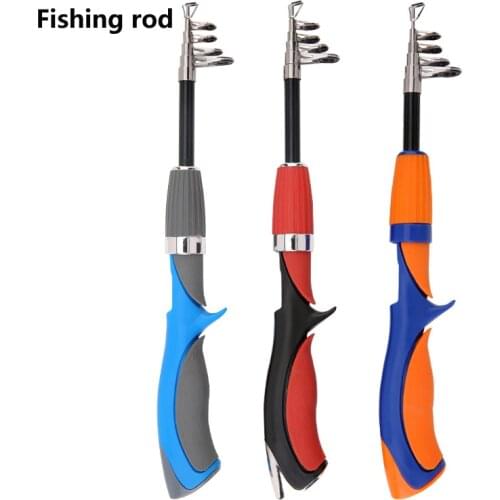 1.2-1.6m Carp Fishing Rod feeder Hard FRP Carbon Fiber Telescopic Fishing Rod fishing pole