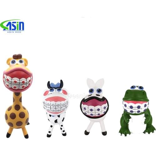 1PCS Dentist Gift Crafts Toys Animal orthodontics Dental Artware Teeth Handicraft Articles Creative Sculpture