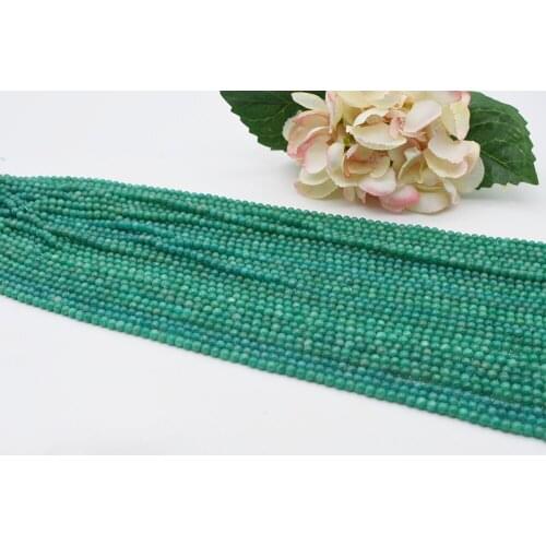 4-12mm Superior Quality Natural Soviet Union Amazonite round Beads For DIY necklace bracelet jewelry making 15 "free delivery