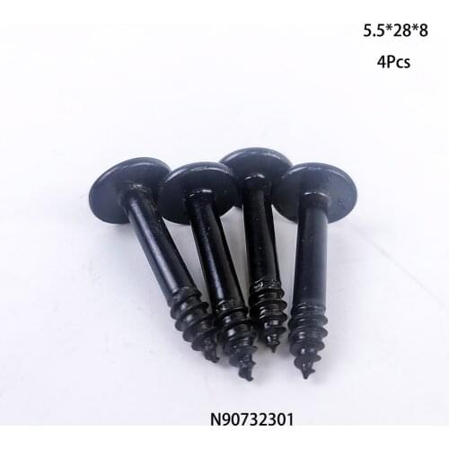 4Pcs Car headlight screws N90732301 5.5*28*8 fit for VW Passat LUPO ALHAMBRA Sharan