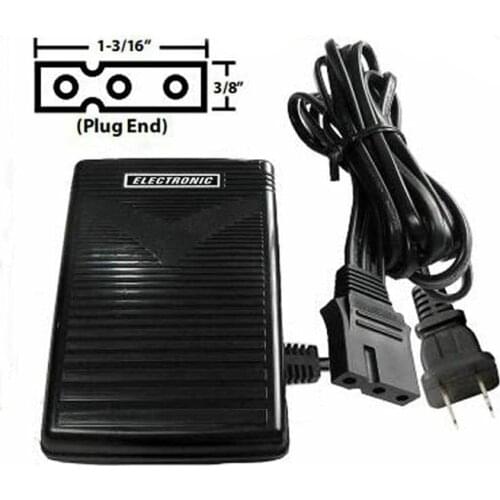 419451-003 Foot Control with Cord (110/120V) for Babylock, Singer, White, Alphasew, Elna, Mammylock Sewing Machine