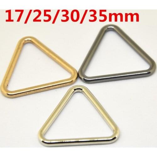 50PCS Metal Buckle DIY Leather Craft Bag Strap Accessories 17mm/25mm/30mm/35mm DIY Accessory sewing