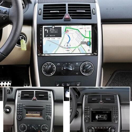 64GB Android 10.0 2Din Car Multimedia GPS For Benz B200 A160 A170 A180 2009-2012 Autoradio BT Navigation Stereo Head Unit Radio