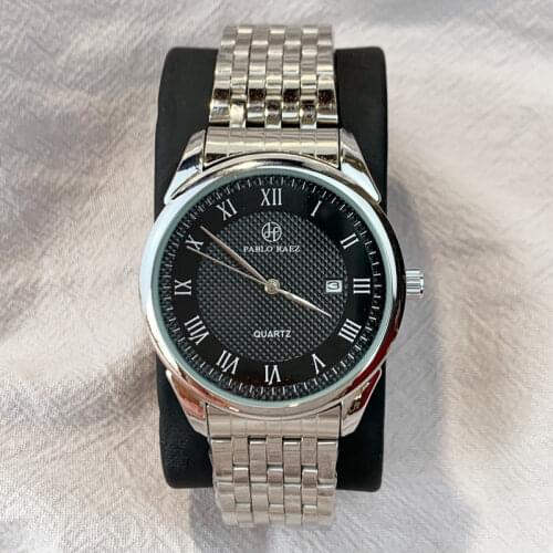New style High quality Man Luxury watches with date Male quartz clock steel casual Man dress fashion style sports popular watch