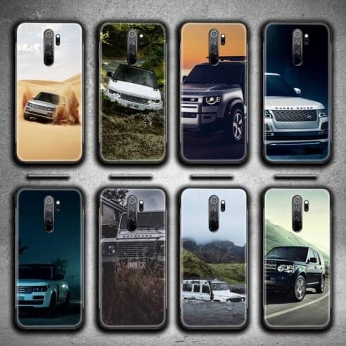 Luxury SUV Land Rover Phone Case for Redmi 9A 9 8A 7 6 6A Note 10 9 8 8T Pro Max K20 K30 Pro