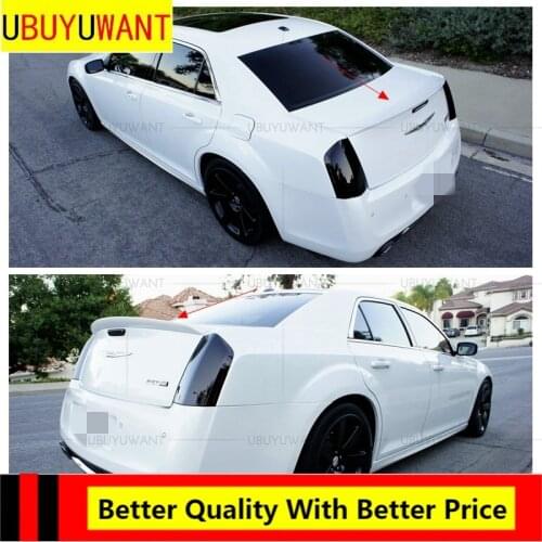 EPFBSQP For Chrysler 300C 2013-2018 Spoiler High Quality ABS Material Car Rear Wing Rear Spoiler For Chrysler 300C Spoiler