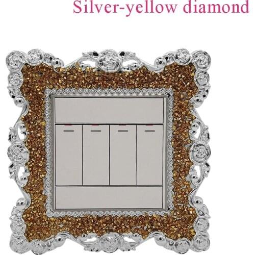 Creative new switch stickers-switch protection stickers bedroom childrens room switch protection cover wall decoration cover