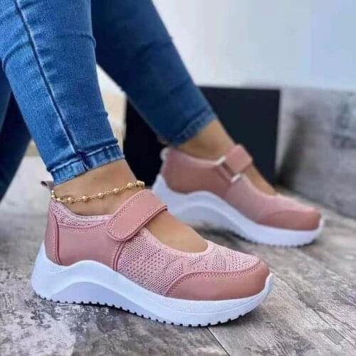 Sneakers Women Casual Shoes Woman Breathable Mesh Ladies Shoes Mesh Platform Tenis Feminino Vulcanize Shoes Zapatillas Mujer