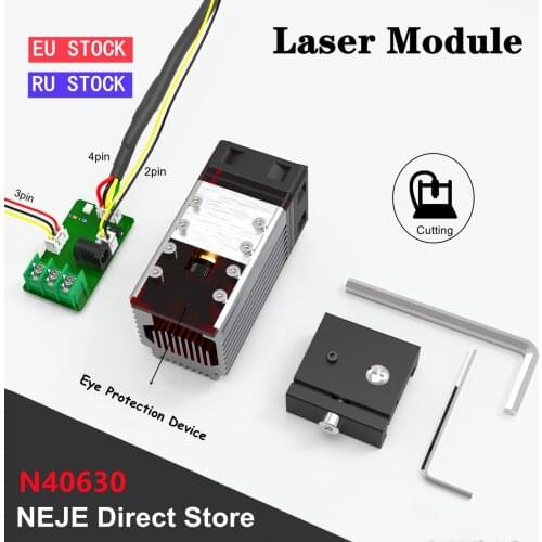 NEJE 30W Laser Module Kit Laser Head 450nm TTL Module For CNC Laser Engraving Machine Cutting Tool