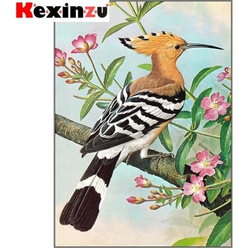 Kexinzu Full 5D DIY Square/ Round Diamond Painting"Animal Bird" 3D Embroidery Cross Stitch Mosaic diamondpainting Gift