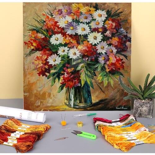 Declaration Love Pre-Printed 11CT Cross-Stitch Kit DIY Embroidery DMC Threads Hobby Sewing Handiwork Handicraft Home Sales