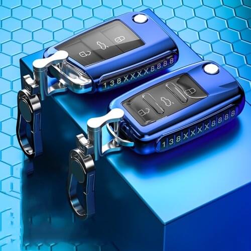 2020 New Soft TPU Car Key Case For VW Golf Bora Jetta POLO GOLF Passat Skoda Octavia A5 Fabia SEAT Ibiza Leon With number plate