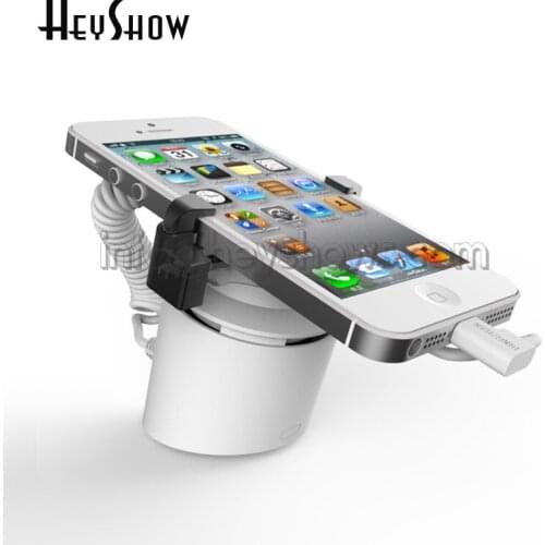 New Mobile Phone Security Stand Cellphone Burglar Alarm Device Smart Phone Anti-Theft Display Holder For Phone Store With Clamp