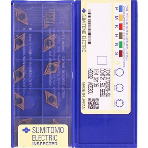 Original Carbide Insert CNC DCMT070202N Stainless Steel and Cast Iron