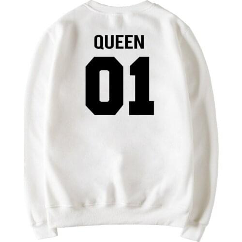 Couple Hoodies Pullover Tops Hoodies Sweatshirts Fleece Winter Lover Hoodies Valentines Day Gift