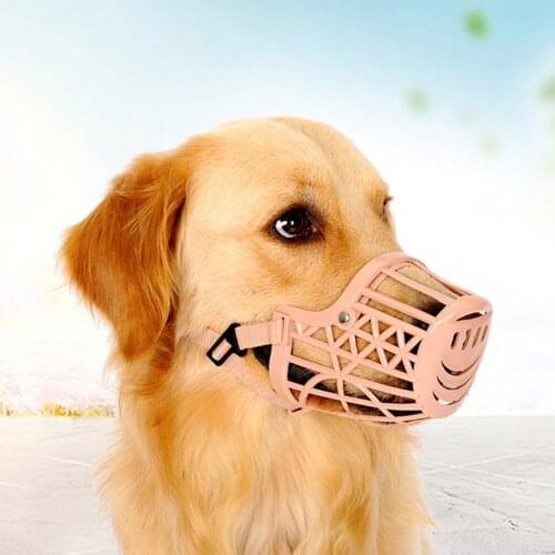 Dog Mouth Cover Box Design Muzzle Anti-biting Silicone pet dog mask Barking Muzzle Pet Muzzle Mouth Cage