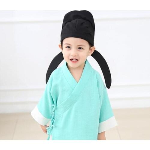 Traditional chinese hats Li Bai cap Tang hat Kids Adult Ancient