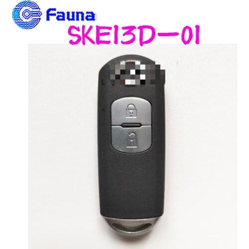 2Button 315MHz 434 MHz Smart Proximity Key for Mazda Axela CX-3 CX-5 2013~2019 with Smart ID49 Chip FCCID: SKE13D-01
