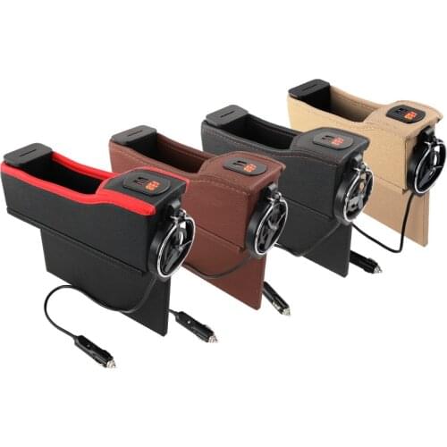 Car Armrest Box Storage Adjustable Car Elbow Support Case Auto Seat Gap Organizer