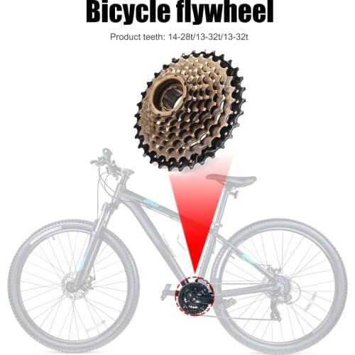Mountain Bike Sprocket Replacement 7 8 9 Speed Bicycle Cassette MTB Bike Freewheel Sprocket Cycling Accessory Part