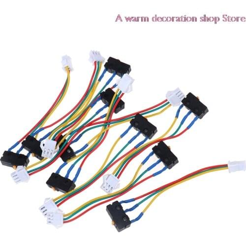 10pcs Gas Water Heater Micro Switch Three Wires Small On-off Control Without Splinter