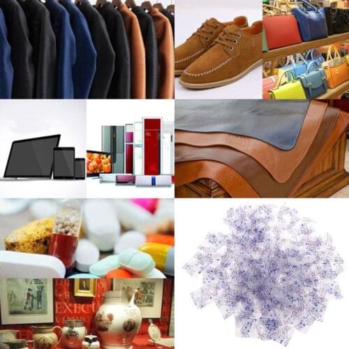 100 Pcs 1g Silica Gel Desiccant Moisture Absorber Dehumidifier Drypack Non Toxic Home Office Mildew Proofing Moisture Absorber