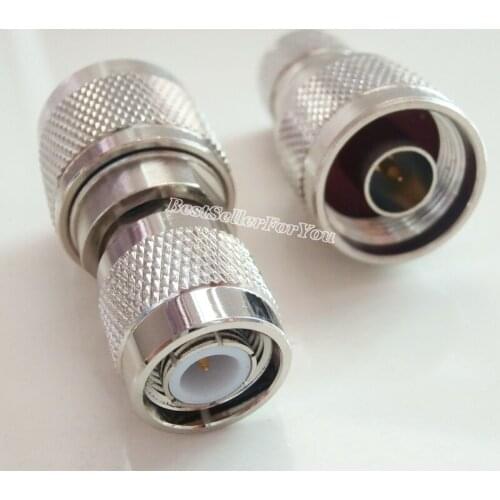 1X N-TNC type N male Plug to TNC male RF connector adapter