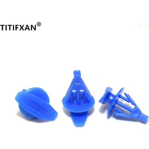 20PCS Auto rubber strip plastic fastener clip for Peugeot 307 sealing strip rivet buckle