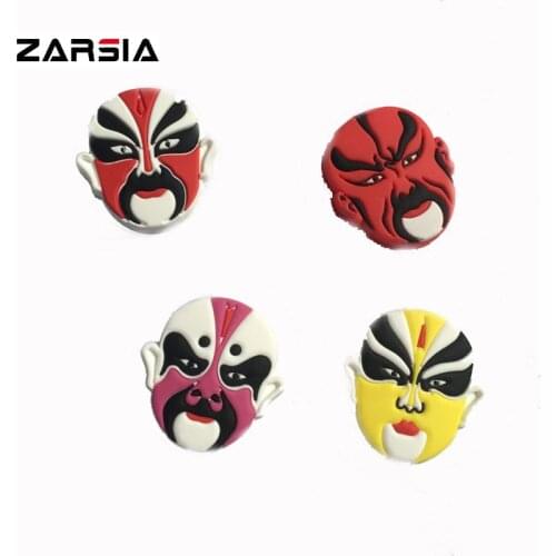 4pcs Silicone NEW 2017 Peking Opera tennis racket vibration dampeners/Shock Absorber Vibration Dampeners raqueta