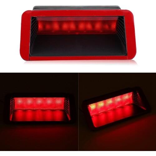 5 LED 12V Universal Car High Mount Rear Third 3rd Brake Stop Tail Light Lamp Red