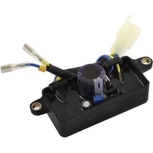 AC 250V 220uF 2KW Motorcycle Repair Parts Generator Regulator Capacitor Black