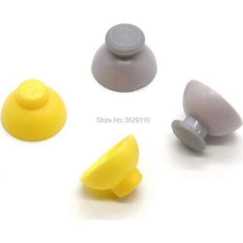 Fast shiping 1000PCS Analog Joystick Thumb Stick Silicone Cap for Nintend GameCube NGC GC Controller Cover Replacement