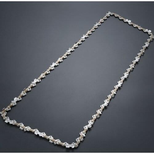 1Pc 20'' Chainsaws Semi Chisel Chains Sharp Saw Blade 050 Gauge 70DL Drive Links 3/8'' Pitch Wood Cutting for Pro Mac 55,560,570