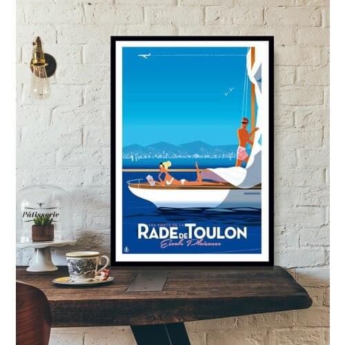 Tourism World Travel City Cover New York Vietnam Vintage Landscape Poster Prints Wall Art Canvas Painting schilderij obrazy