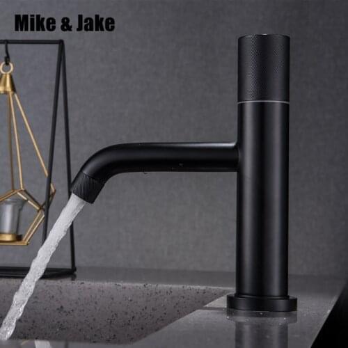Bathroom faucet black basin hot and cold mixer single hole basin faucet matte black bathroom crane sink black tap