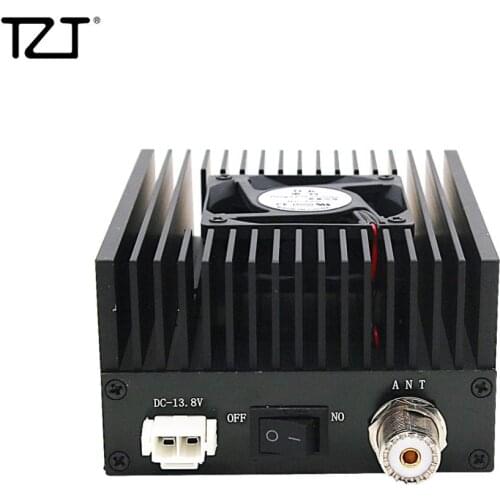 TZT Digital RF Power Amplifier UHF 20W 30W 40W 50W 80W VHF 40W Radio DMR Amplifier FM Power Amp