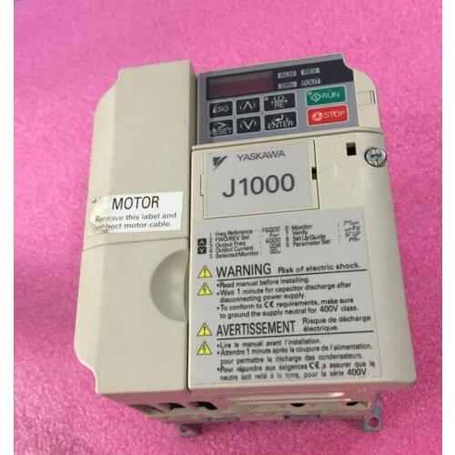 CIMR-JT2A0012BAA 3.0KW 2.2KW inverter , used in good condition . 80% appearance new , good working , free shipping